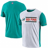 Miami Dolphins Nike Performance NFL T-Shirt White,baseball caps,new era cap wholesale,wholesale hats
